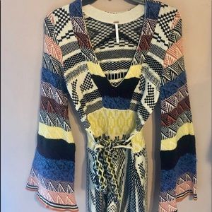 Free People Sweater mini dress